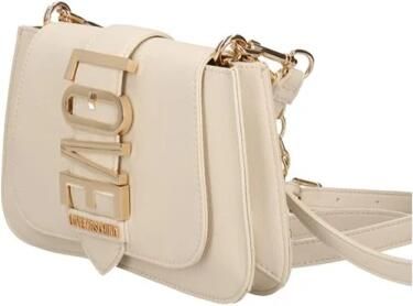 Moschino Ivoor Schoudertas Chic en Trendy Beige Dames - Foto 2