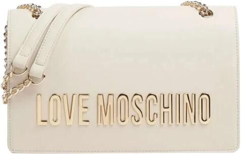 Love Moschino Faux Leather Handtas Lente Zomer Collectie Beige Dames - Foto 3