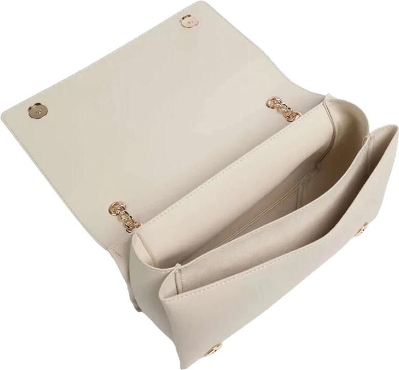 Love Moschino Faux Leather Handtas Lente Zomer Collectie Beige Dames