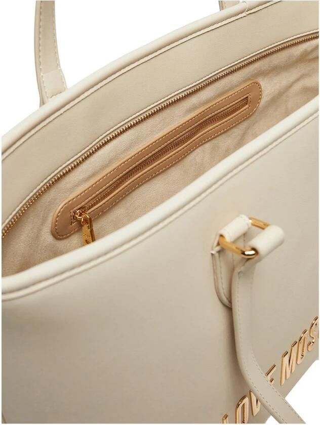 Love Moschino Ivoor Tassen voor Stijlvolle Fashionista's Beige Dames - Foto 2