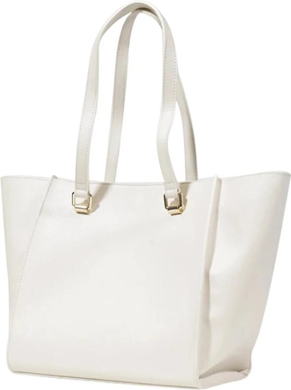 Love Moschino Beige Handtas met Ritssluiting Beige Dames