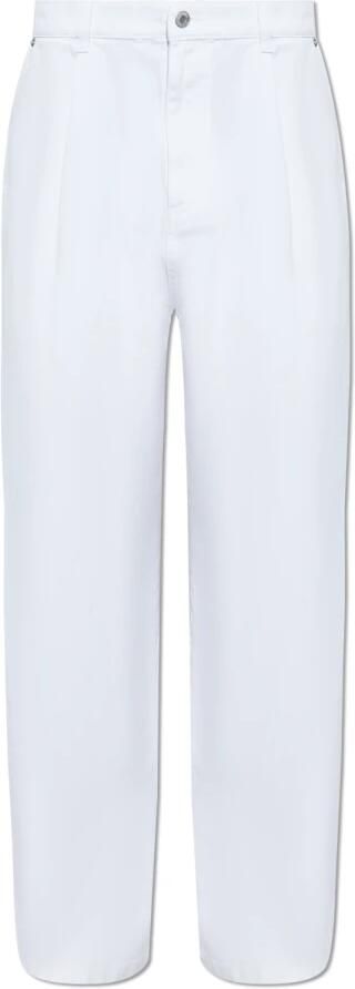 Moschino Moderne Relaxte Five-Pocket Jeans White Heren - Foto 5