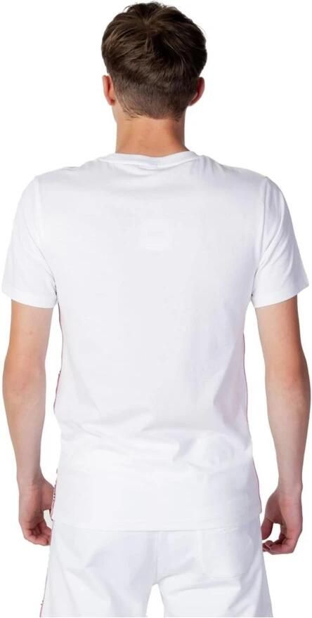 Moschino Stijlvol wit T-shirt met aangepaste pasvorm White Heren - Foto 3