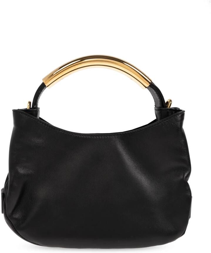 Moschino Hobo bags ' Handle Me Bag Small' Handbag in zwart - Foto 3