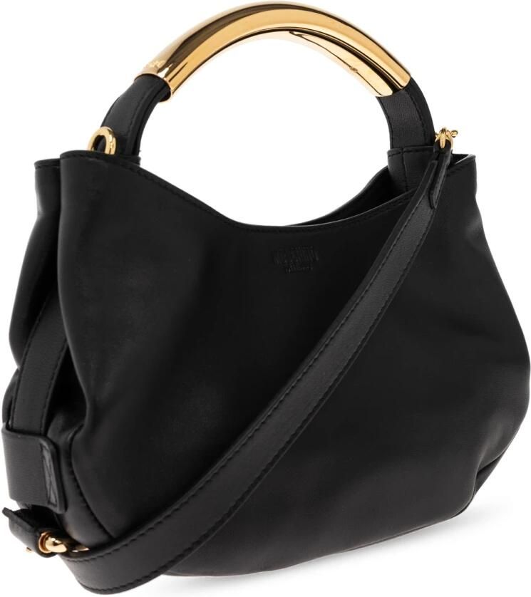Moschino Hobo bags ' Handle Me Bag Small' Handbag in zwart - Foto 2