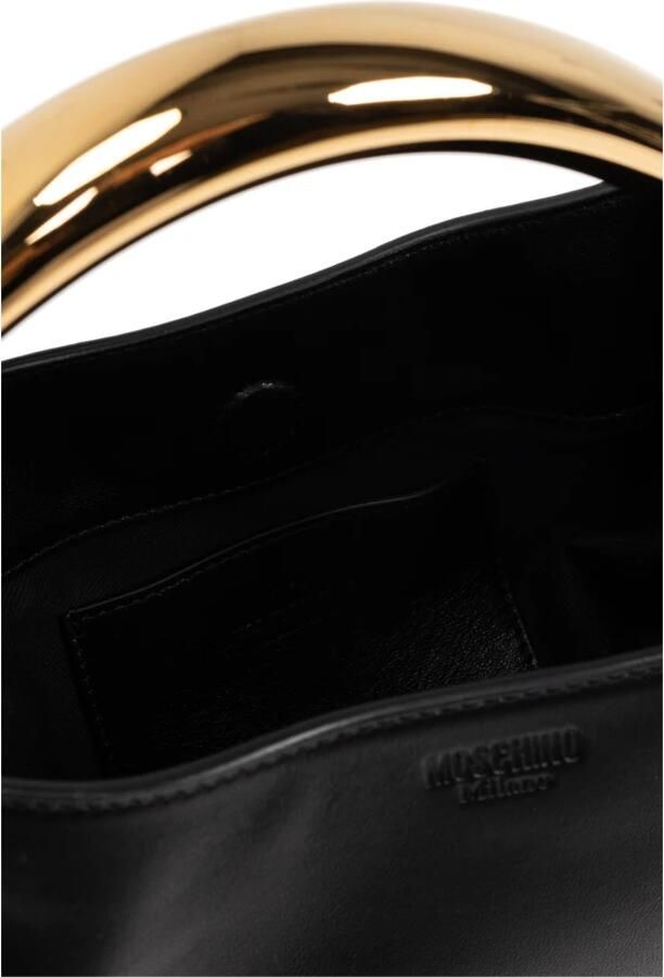 Moschino Hobo bags ' Handle Me Bag Small' Handbag in zwart - Foto 7