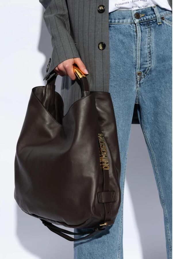 Moschino Crossbody bags Handle Me in bruin - Foto 5