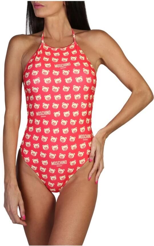 Moschino Polka Dot Splash Badpak Polkadot Eendelig Badpak Black Pink Dames - Foto 5