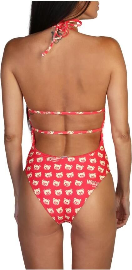 Moschino Polka Dot Splash Badpak Polkadot Eendelig Badpak Black Pink Dames - Foto 2