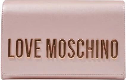 Love Moschino Kleurrijke Polyethyleen Handtas Lente Zomer Collectie Pink Dames - Foto 4