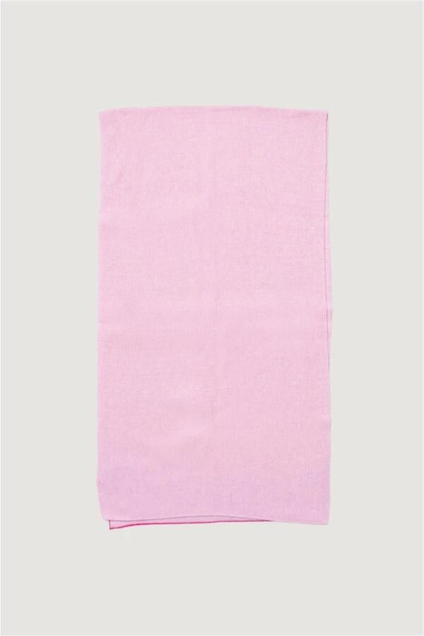 Moschino Roze Wolmix Sjaal Herfst Winter Vrouwen Pink Dames