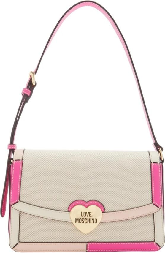 Love Moschino Crossbody bags Love Selle in beige - Foto 3