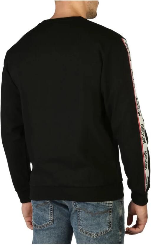 Moschino Trainingsshirt Warm en Stijlvol voor Herfst Winter Black Heren - Foto 3