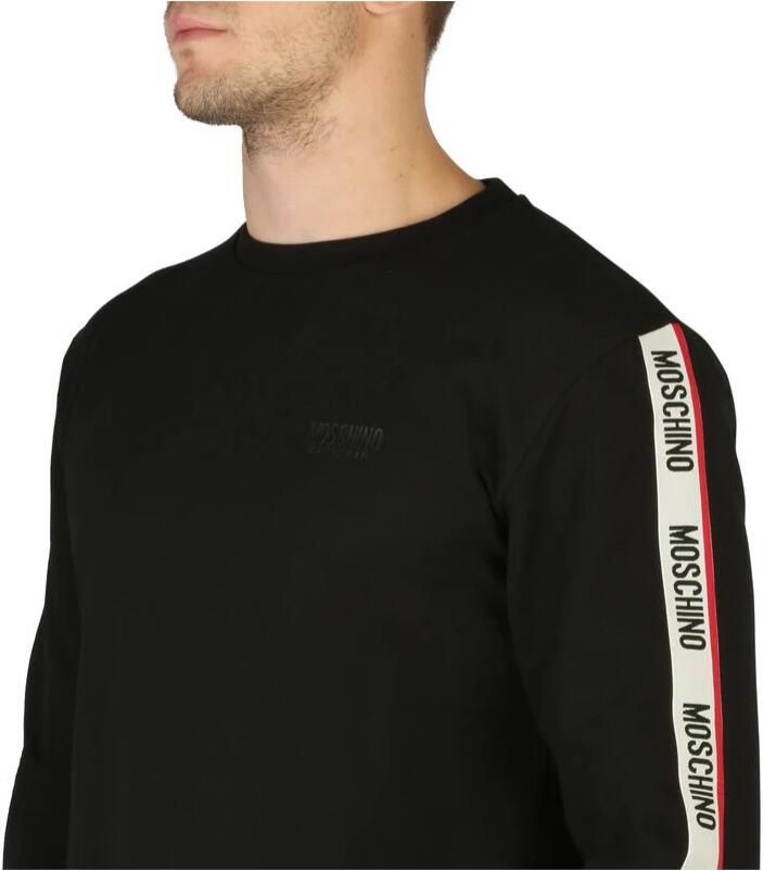 Moschino Trainingsshirt Warm en Stijlvol voor Herfst Winter Black Heren