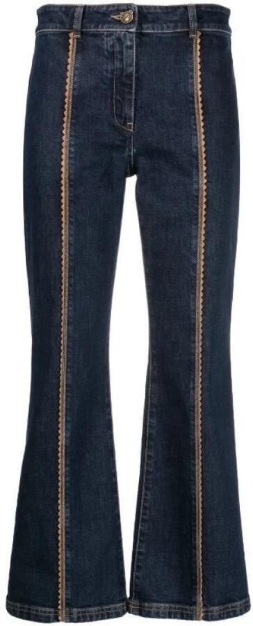 Moschino Stijlvolle broeken voor mannen en vrouwen Blue Dames