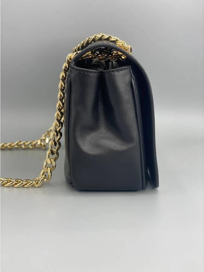 Moschino Cross Body Tas met Bladpatroon Black Dames - Foto 2