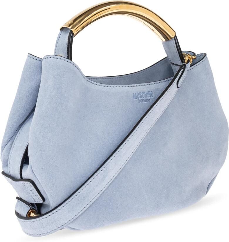 Moschino Crossbody bags Handle Me in blauw - Foto 5