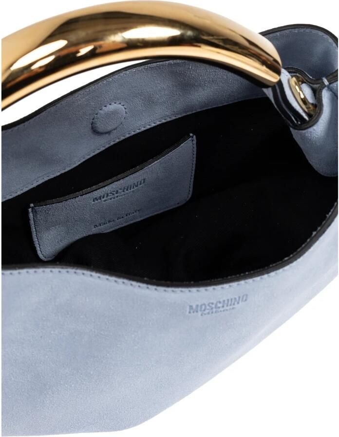 Moschino Crossbody bags Handle Me in blauw - Foto 6