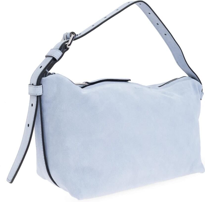 Moschino Crossbody bags Tie Me in blauw - Foto 4
