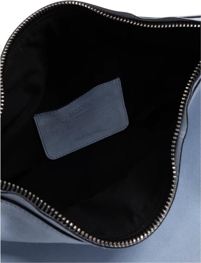 Moschino Crossbody bags Tie Me in blauw - Foto 5