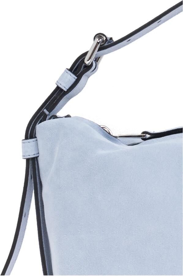 Moschino Crossbody bags Tie Me in blauw - Foto 8
