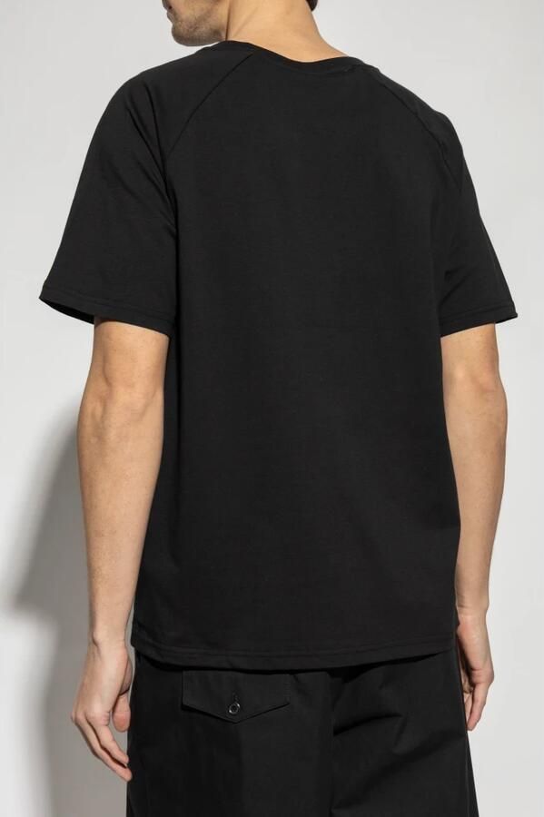 Moschino Zwart Borstzak Ronde Hals T-shirt Black Heren - Foto 6