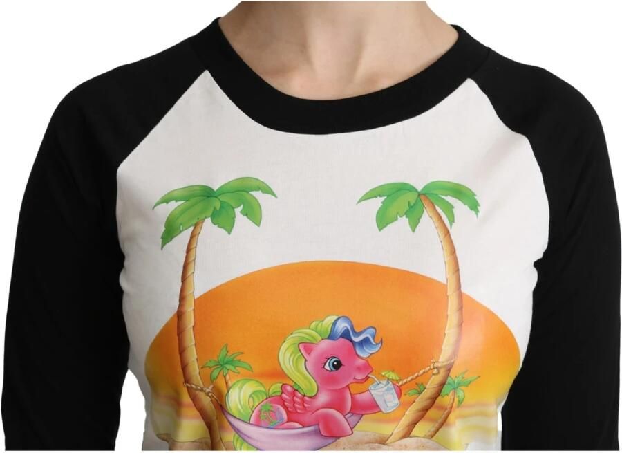 Moschino Stijlvol My Little Pony Katoenen Shirt Multicolor Dames