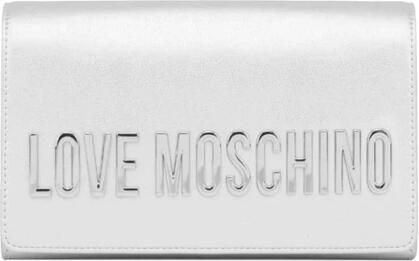Moschino Zilveren Synthetische Dames Schoudertas Gray Dames - Foto 5