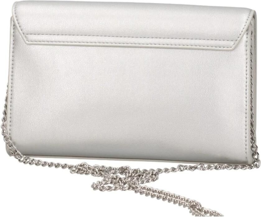 Moschino Zilveren Synthetische Dames Schoudertas Gray Dames - Foto 2