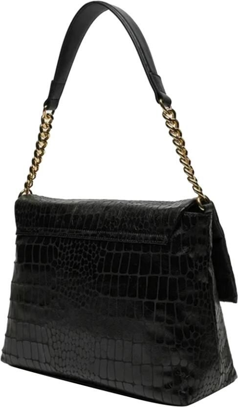 Love Moschino Zwarte Polyester Handtas Herfst Winter Collectie Black Dames - Foto 3