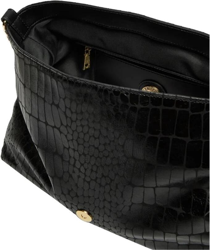 Love Moschino Zwarte Polyester Handtas Herfst Winter Collectie Black Dames - Foto 2