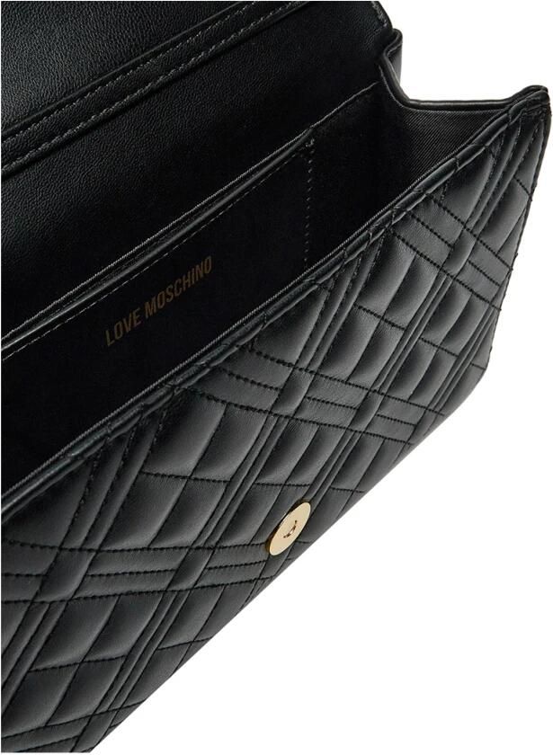 Love Moschino Chique Schoudertas met Magneetsluiting Black Dames - Foto 3