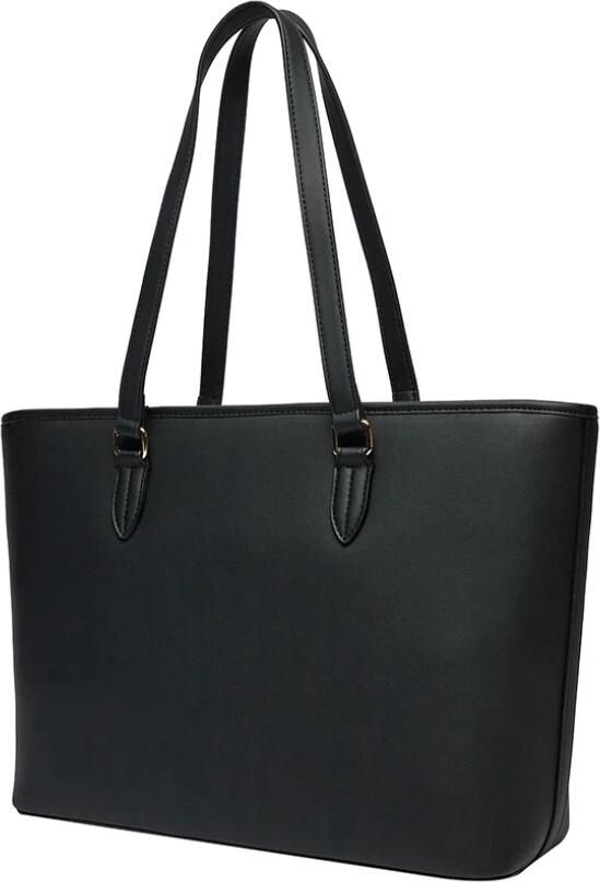 Love Moschino Stijlvolle Polyethyleen Handtas voor Vrouwen Black Dames - Foto 8