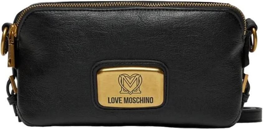 Love Moschino Zwarte cameratas met verstelbare band Black Dames - Foto 4