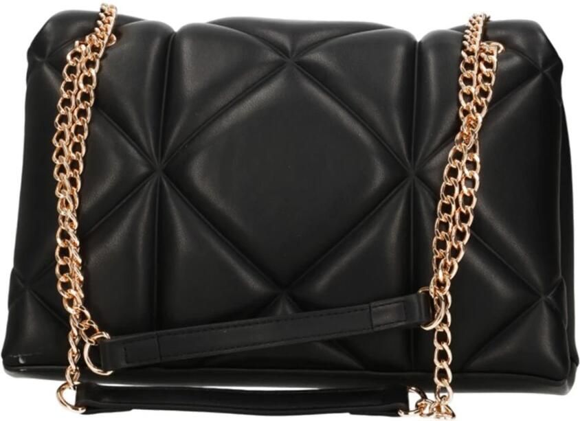 Love Moschino Zwarte Polyurethaan Medium Handtas Lente Zomer Collectie Black Dames - Foto 3