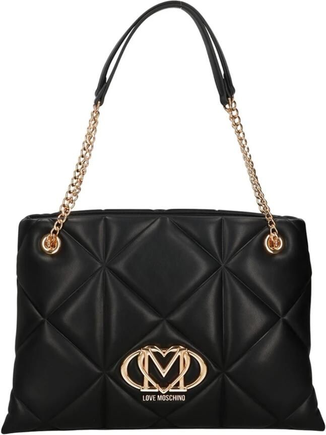 Love Moschino Zwarte Rits Handtas Lente Zomer Vrouwen Black Dames - Foto 9