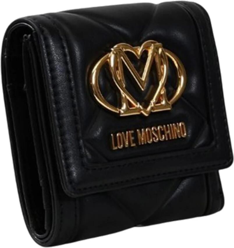 Love Moschino Zwarte Portemonnees voor Stijlvolle Look Black Dames - Foto 2