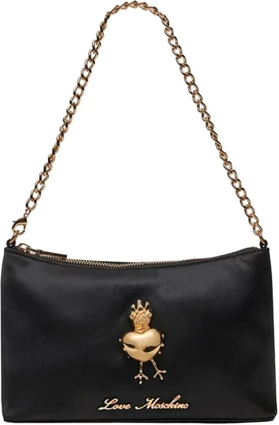 Moschino Zwarte textiele damestas Black Dames - Foto 4