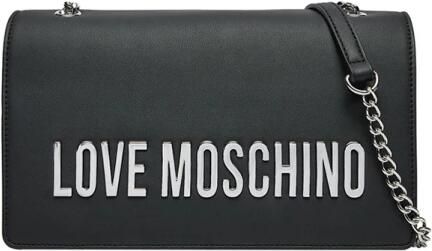 Love Moschino Schoudertas met Verstelbare Band en Magneetsluiting Black Dames - Foto 6