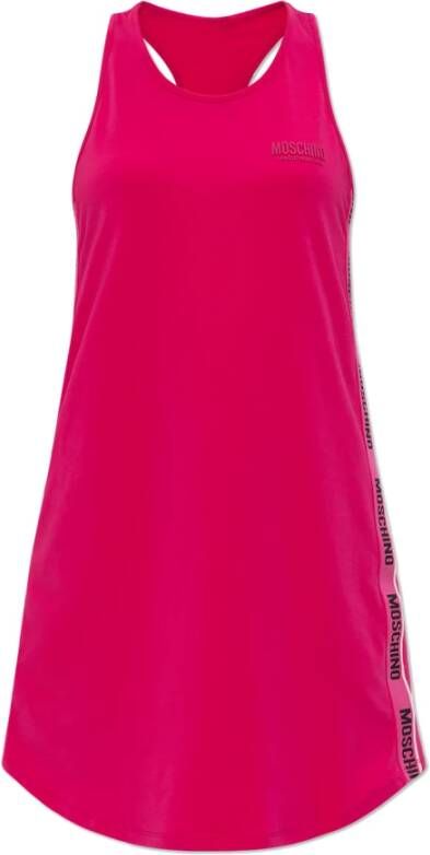 Moschino Mouwloze jurk Roze Dames