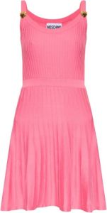 Moschino Mouwloze jurk Roze Dames
