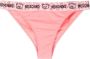 Moschino Logo-Taille String Pink Dames - Thumbnail 1