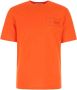 Moschino Oranje katoenen t-shirt Oranje Heren - Thumbnail 1