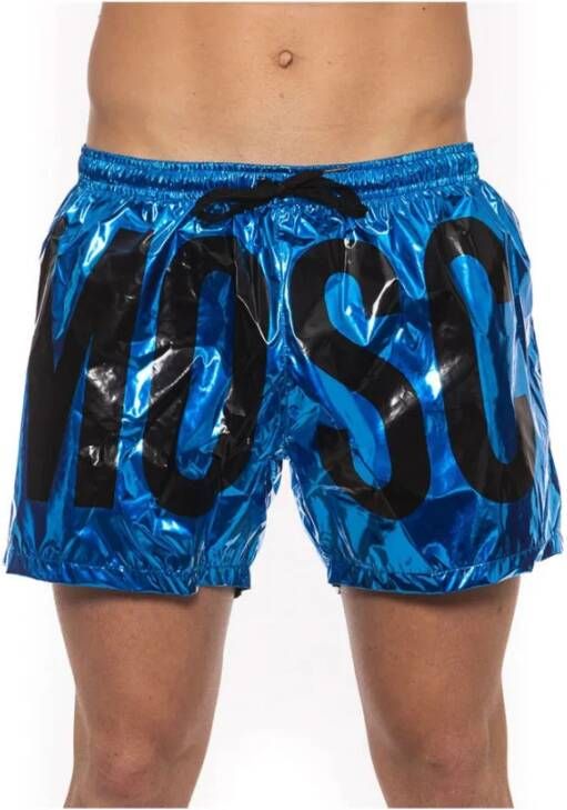 Moschino Outdoor Shorts Blauw Heren