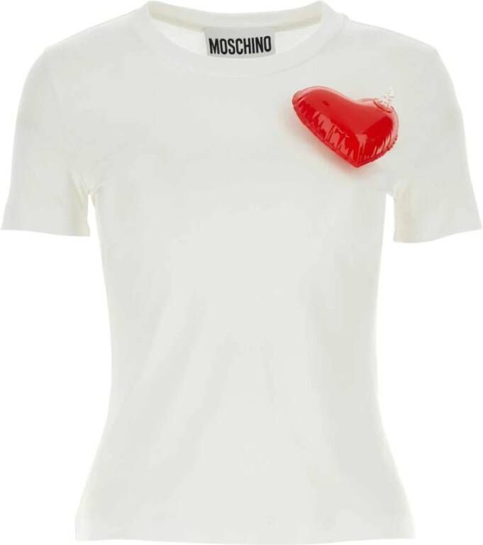 Moschino Veelzijdig Dames T-Shirt Kostuum White Dames