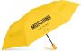 Moschino Paraplu met logo Yellow Unisex - Thumbnail 1
