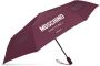 Moschino Paraplu met logo Purple Unisex - Thumbnail 1