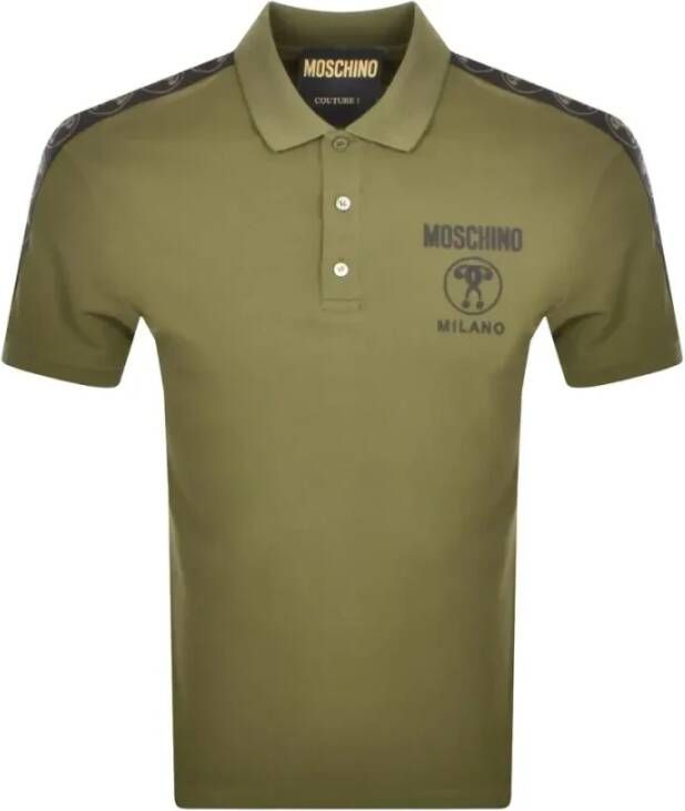 Moschino Polo Shirt Groen Heren