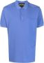 Moschino Geborduurd Logo Polo Shirt Blue Heren - Thumbnail 1