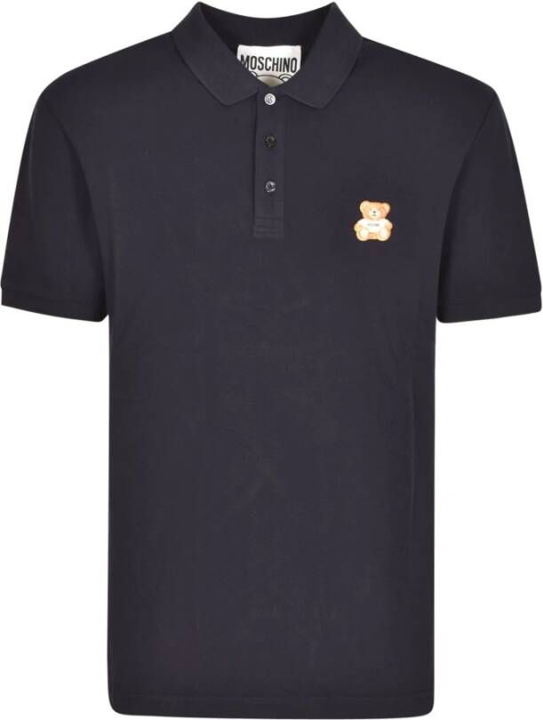 Moschino Polo Shirts Zwart Heren